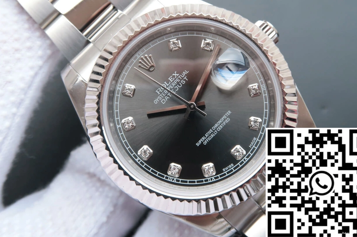 Packable Datejust EW Factory M126334-0005 Dial Rolex 838 Grey 0708